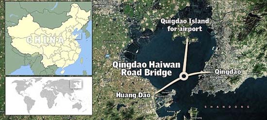 Qingdao Haiwan - the worlds longest sea bridge 02