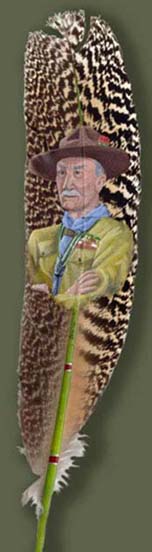 Painting Art on Feather 11