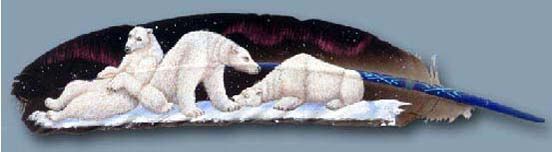Painting Art on Feather 22
