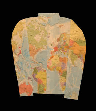 Map Clothing: Kind of has that '70's look to it, don't you think?