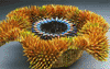 Art with pieces of pencils