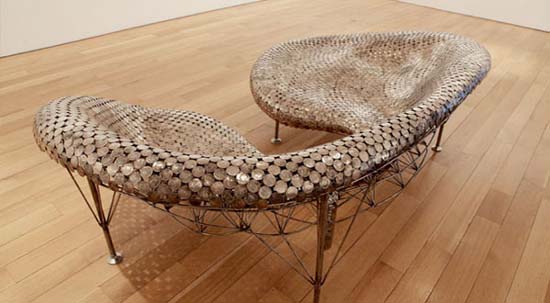 Sofa Made of Coins 02