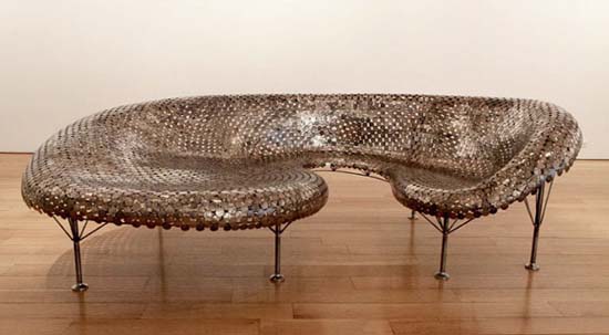 Sofa Made of Coins 03
