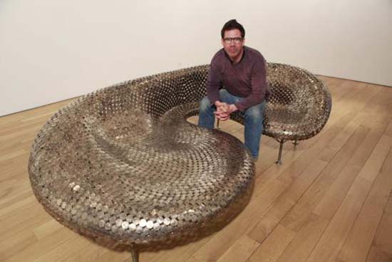 Sofa Made of Coins 06