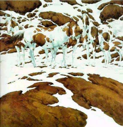 Optical illusion - How many horses are there in this picture?