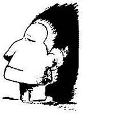 Optical illusion - A face of a Native American or an Eskimo?