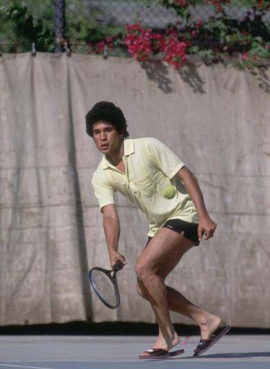 Sachin Tendulkar as tennis player