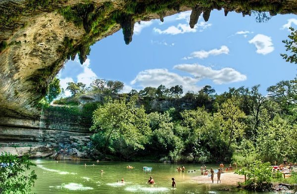 Hamilton Pool from another perspective