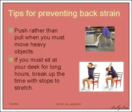 tips for preventing back strain 1