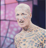 MOST TATTOOED MAN