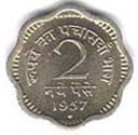 Two Naye Paise Coin