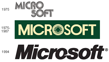 Microsoft Logo Evolution