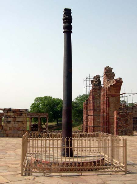 The Iron Pillar of Delhi