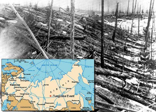 The Tunguska Explosion of Russia